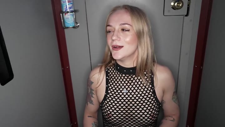 Gloryhole Swallow – Ashley – 1st visit  Gloryhole